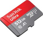 CARTAO DE MEMORIA SANDISK ULTRA MICRO SD 512GB CLASS 10