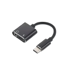 ADAPTADOR OTG INOVA TIPO-C (USB-C) PARA P2 FEMEA + TIPO - C (USB-C) CBO-7137