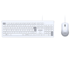 KIT TECLADO + MOUSE USB PCYES SOFT BRANCO PCOSF2W
