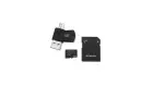 CARTAO DE MEMORIA MULTILASER MICRO SD 32GB C/ ADAPTADOR SD + ADAPTADOR USB DUAL DRIVE MC151