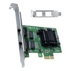 PLACA DE REDE PCI-E 2 PORTAS GIGABIT VINIK PRV2P1000E LOW PROFILE
