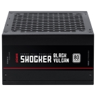 FONTE ATX PCYES 500W REAIS BLACK VULCAN SHOCKER FULL MODULAR 80 PLUS WHITE FM500WBV