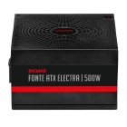 FONTE ATX 500W PCYES ELECTRA PFC ATIVO ELEC500W
