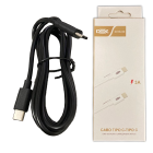 CABO DADOS USB-C DEX PARA USB-C 1.2M DCB-32 PRETO