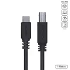 CABO PARA IMPRESSORA 1 METRO USB-C PUCBP-1