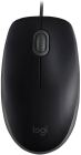 MOUSE USB LOGITECH SILENT PRETO M110