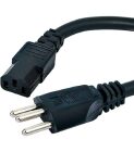 CABO DE ENERGIA 1.8M 16A FORCE LINE PRETO 3 PINOS  0101200019