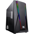 GABINETE GAMER VINIK VX FEUX S/FONTE PRETO