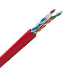 CAIXA CABO DE REDE FURUKAWA CAT6 CMX 305M VERMELHO 23400207