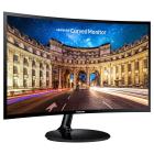 MONITOR SAMSUNG CF390 LED 24 1800R TELA CURVA  LC24F390FHL VGA/ HDMI PRETO