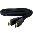 CABO HDMI 3 METROS ACHATADO C/ MALHA KNUP 1.5 KP-YP51000 3M