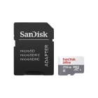 CARTAO DE MEMORIA SANDISK MICRO SD 256GB CLASS 10 C/ ADAP. SD SDSQUNR-256G-GN6TA