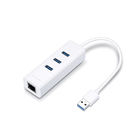 CONVERSOR DE REDE GIGABIT RJ-45 PARA USB 3.0 C/ HUB 3 PORTAS TP-LINK UE330