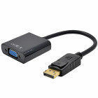 CONVERSOR KNUP DISPLAYPORT (M) X VGA DB15 (F) KP-AD144