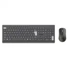 KIT TECLADO + MOUSE SEM FIO PCYES SOFT PCOSFWAB