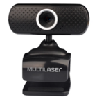 WEB CAM MULTILASER C/ MICROFONE 480P WC051