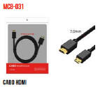 CABO CONVERSOR DE MINI HDMI PARA HDMI 15 METROS TOMATE MCB-031