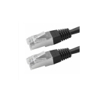 PATCH CORD CAT 6 BLINDADO COR PRETO LOTUS 10 METROS LT-CAT610