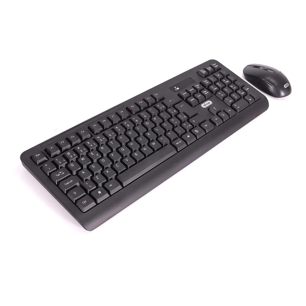 Kit Teclado Mouse Sem Fio Knup Kp Company Informatica